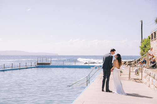 Wedding Photo at Palm Beach Whale Beach
