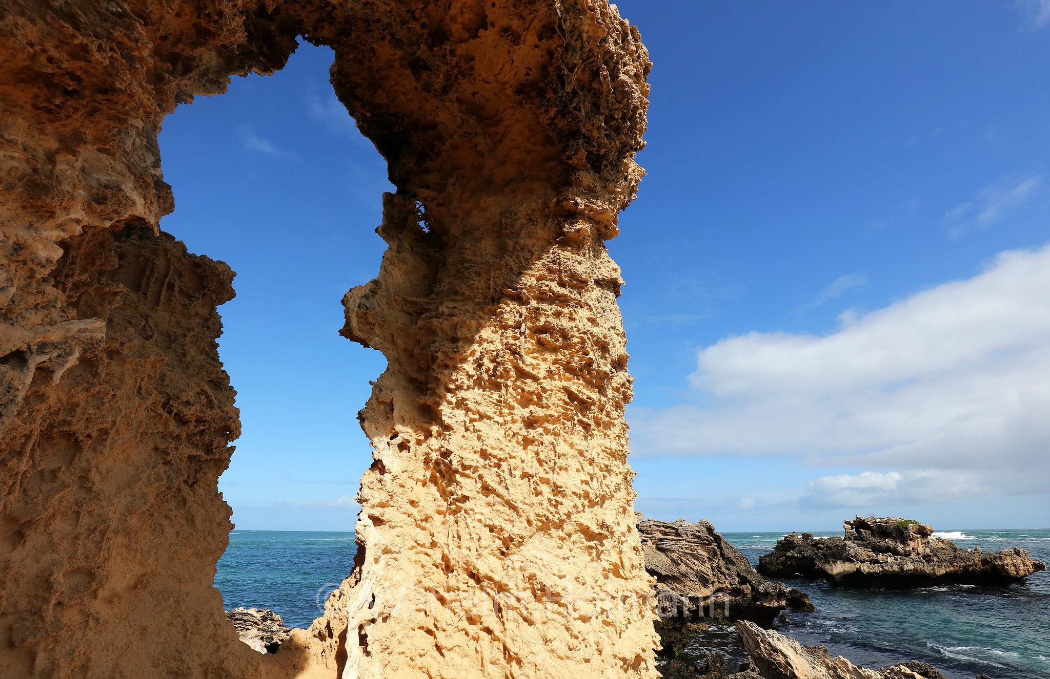 Rock Arch, Cape Peron, Point Peron, Western Australia, Westaustralien, Australia Occidentale, Australia, Australien