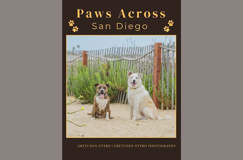 Click to Order Paws Across San Diego - 8.5 x 11 Hardcover Coffee Table Book