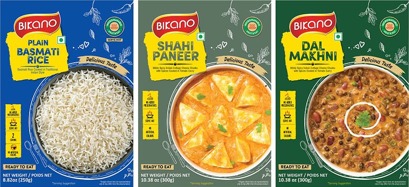 Bikano ReadyTo Eat | Food Photography for Packaging