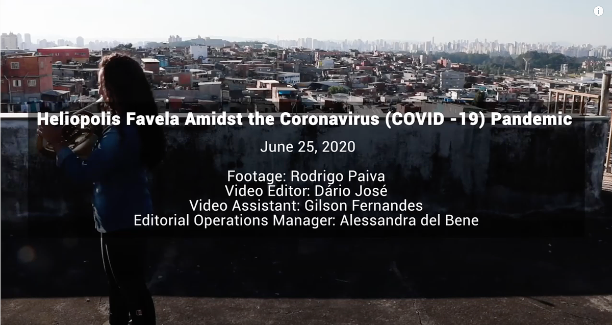 O cotidiano no Instituto Baccarelli, na favela de Heliópolis, durante a pandemia de COVID_19.