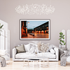 COLLECTION - URBAN GEOMETRY HORIZONTAL - "Warm Arches" - LIMITED EDITION 10 of 10