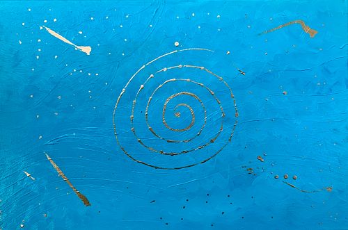 Original Painting ETERNITY: to the fire and back again