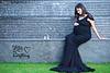 DP005 - Black Body Fit Gown