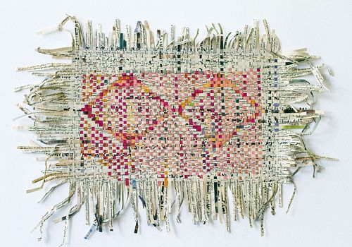 Newspaper Weaving EON 1 (2025)