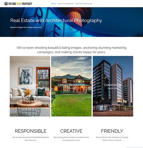 George Shubin - Real Estate and Architectural Photography website - Pixpa