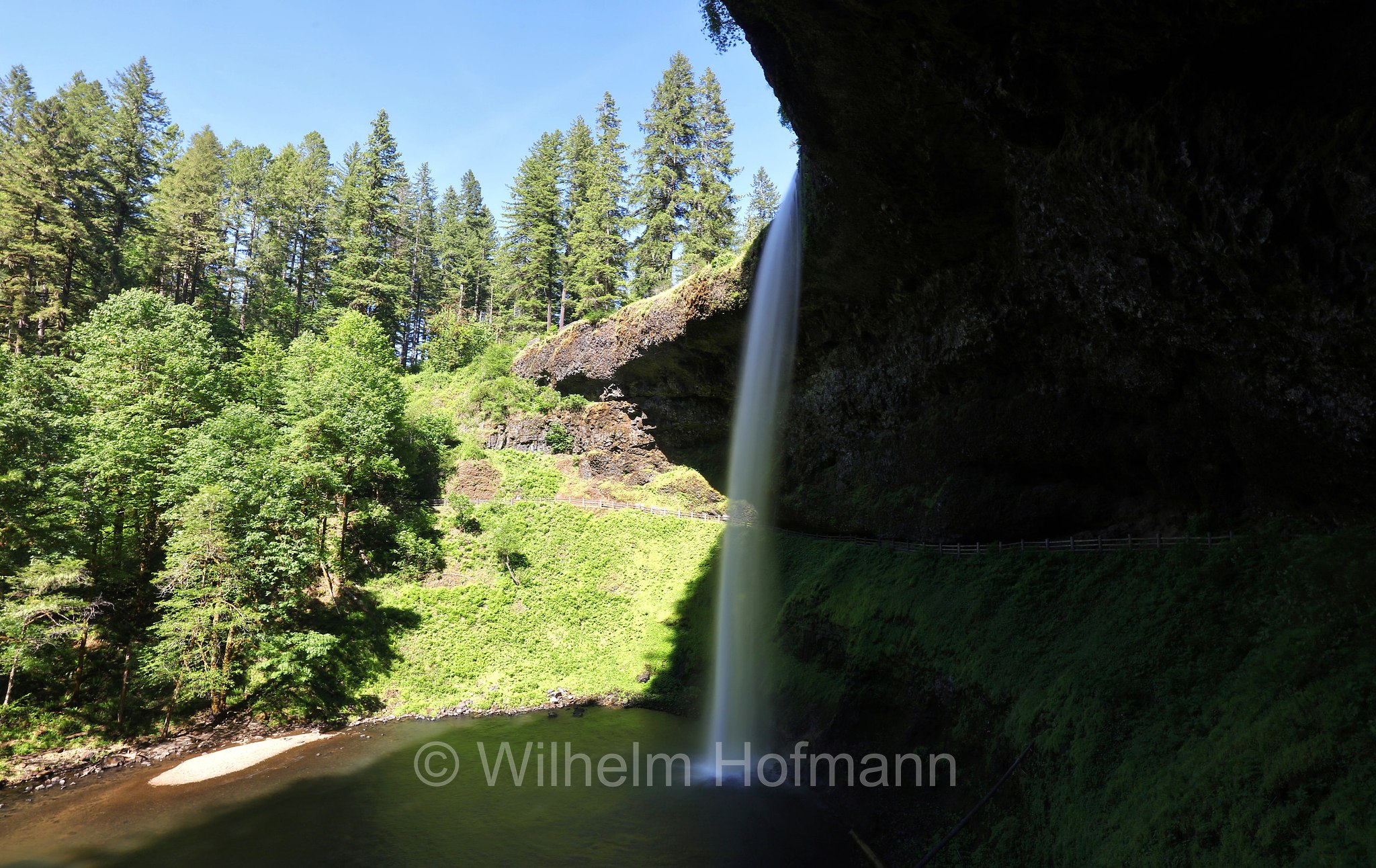 Silver Falls, Silver Falls State Park, Oregon, USA