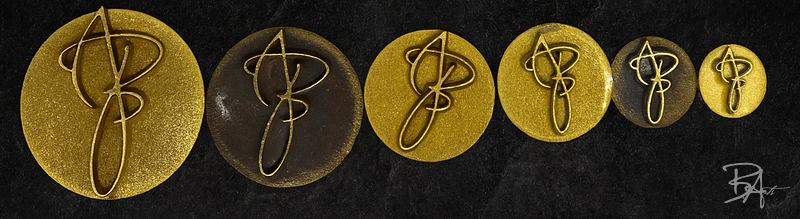 "CIRCLE" Brass Stamp