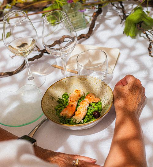 Bienvenue chez Maison Craie. Une table gastronomique itinérante, au cœur de la Champagne crayeuse.