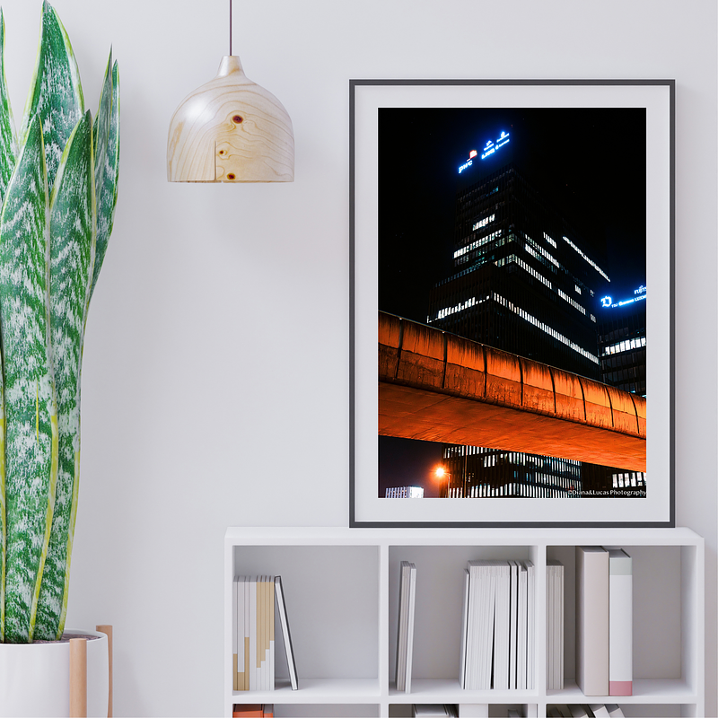 COLLECTION - URBAN GEOMETRY VERTICAL - "Bridge Line" - LIMITED EDITION 10 of 10