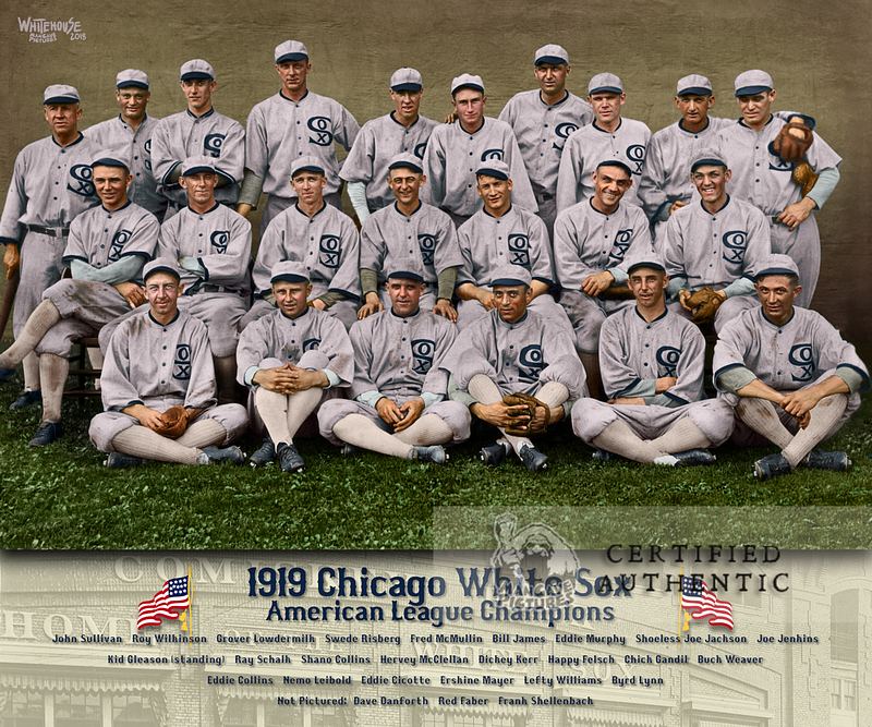Chicago White Sox - American League Champions (1919) (Graphic Version)