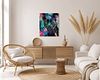 Clouds Panther - This painting is exhibit in France