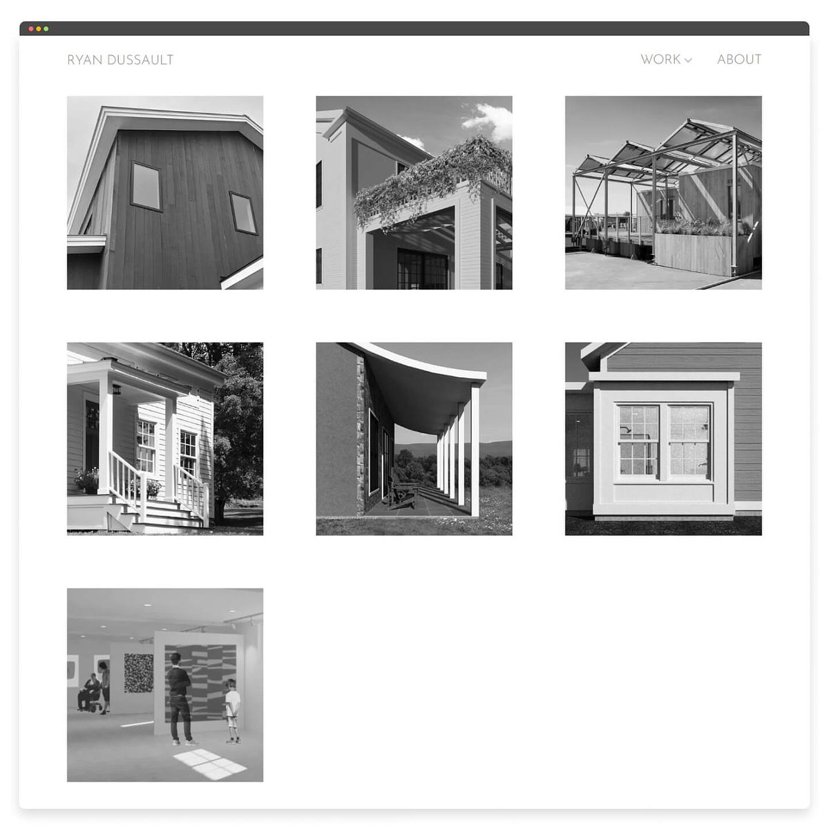 Ryan Dassault's architecture portfolio