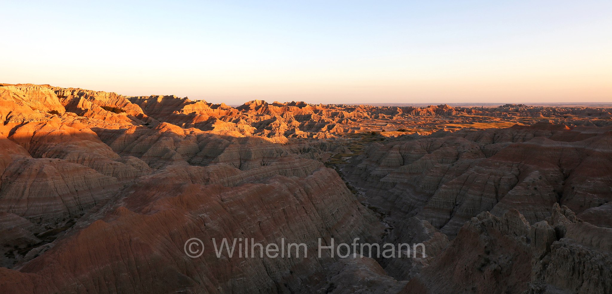 White River Valley Overlook, Badlands National Park, Badlands-Nationalpark, parco nazionale delle Badlands, South Dakota, Dakota del Sud, USA