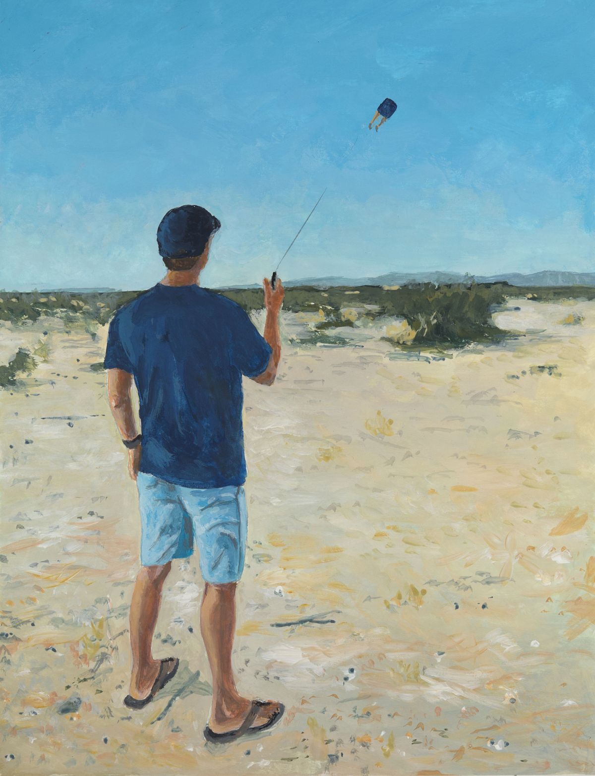 Kites at the cabin