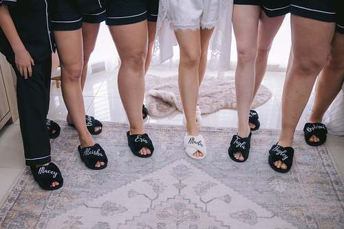 Bride Getting Ready