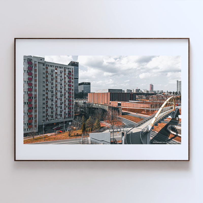 COLLECTION - FROM ABOVE HORIZONTAL - "The City Moves On" - LIMITED EDITION 10 of 10