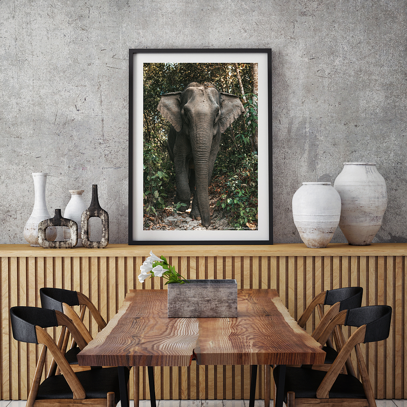 COLLECTION - GIANTS OF THE LAND VERTICAL - "Through the Green" - LIMITED EDITION 10 of 10