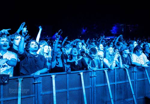 Die deutsche Rap-Band TIEFBASSKOMMANDO auf dem 25. Campus Open Air in Wismar 2025.