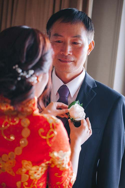 Bride Getting Ready