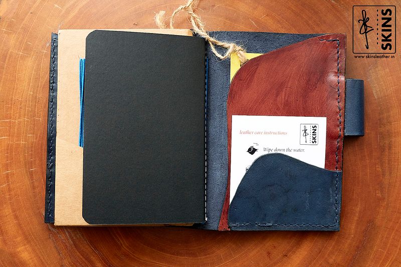 SKINS: Khonsa Leather Portfolio Journal — A6