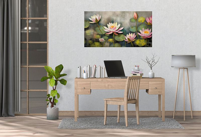 The Grace of Water Lilies – Inspired by Monet