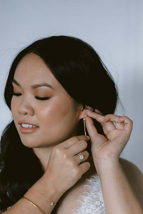 Bride Getting Ready