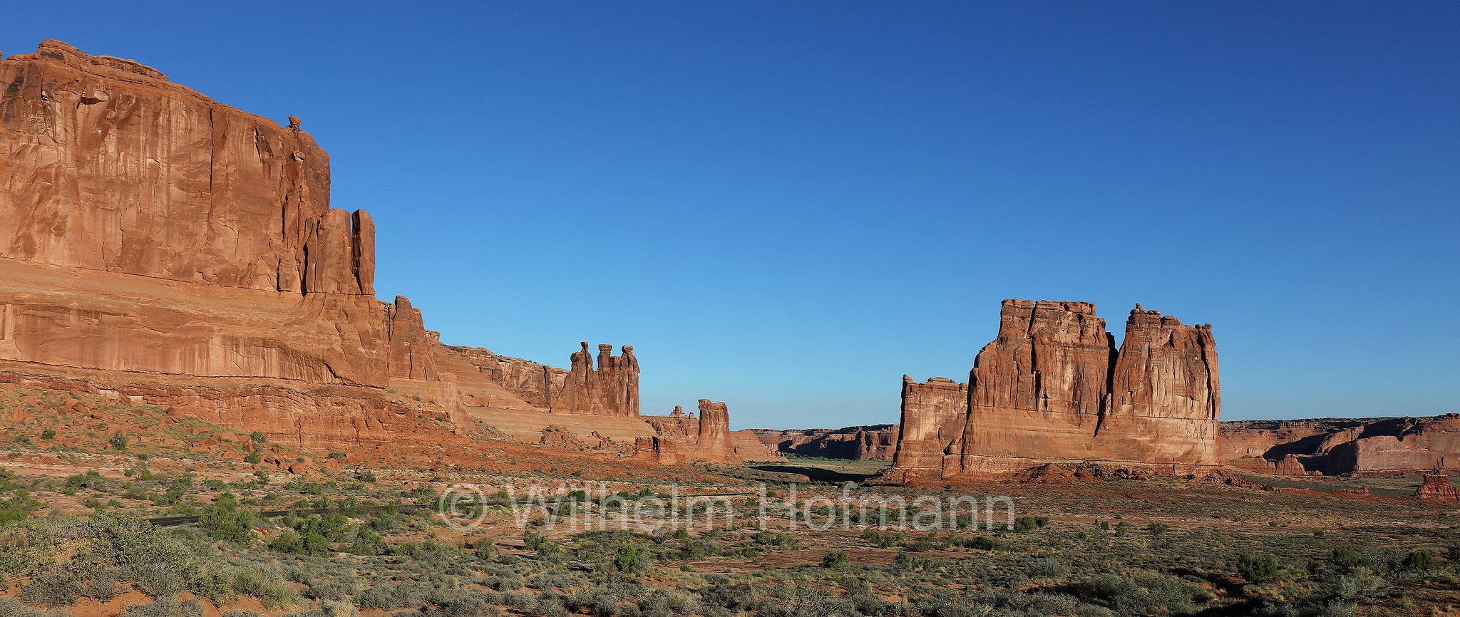 Three Gossips, Courthouse Towers, Arches National Park, Arches-Nationalpark, Parco nazionale degli Arches, Utah, USA