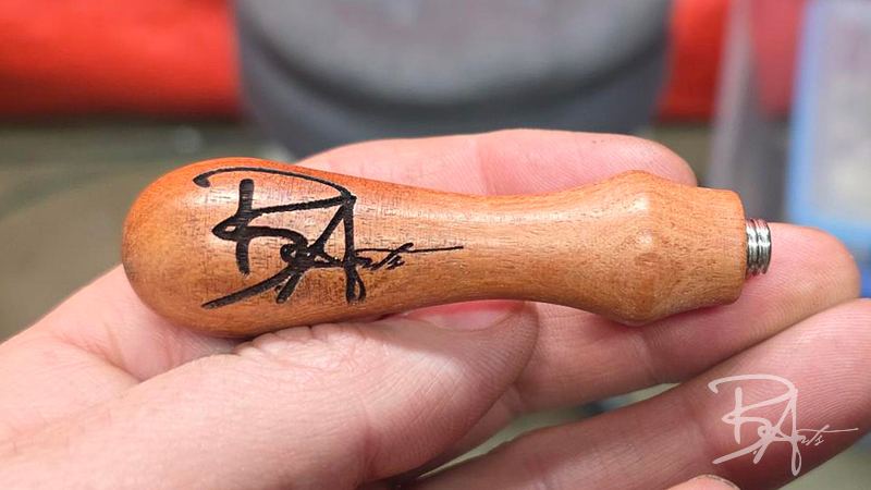 Engraved Stamp Handle