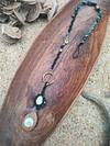 Macrame Shiva eye removable hairwrap