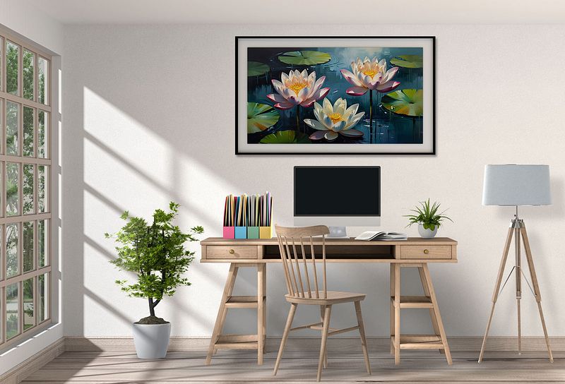 Water Lilies Painting: Inspired by Claude Monet’s Masterpiece