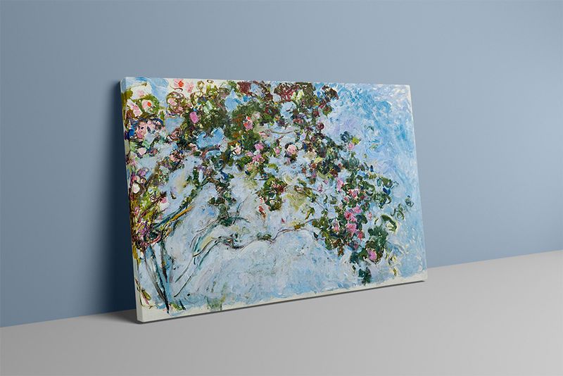 The Roses by Claude Monet