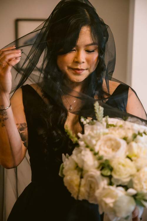 Bride Getting Ready