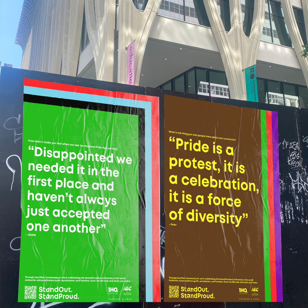 Pride Campaign Strategy | StandOut.StandProud. | Huda Sayed