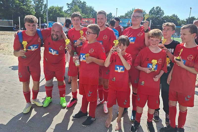 Fußballfreude beim 15. Wildemann-Cup in Münster 2024