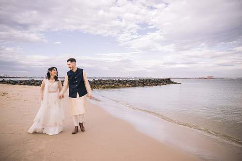 Wedding Photo at Cook Park Rock Jetty, Brighton Le Sands