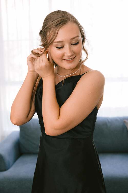 Bride Getting Ready