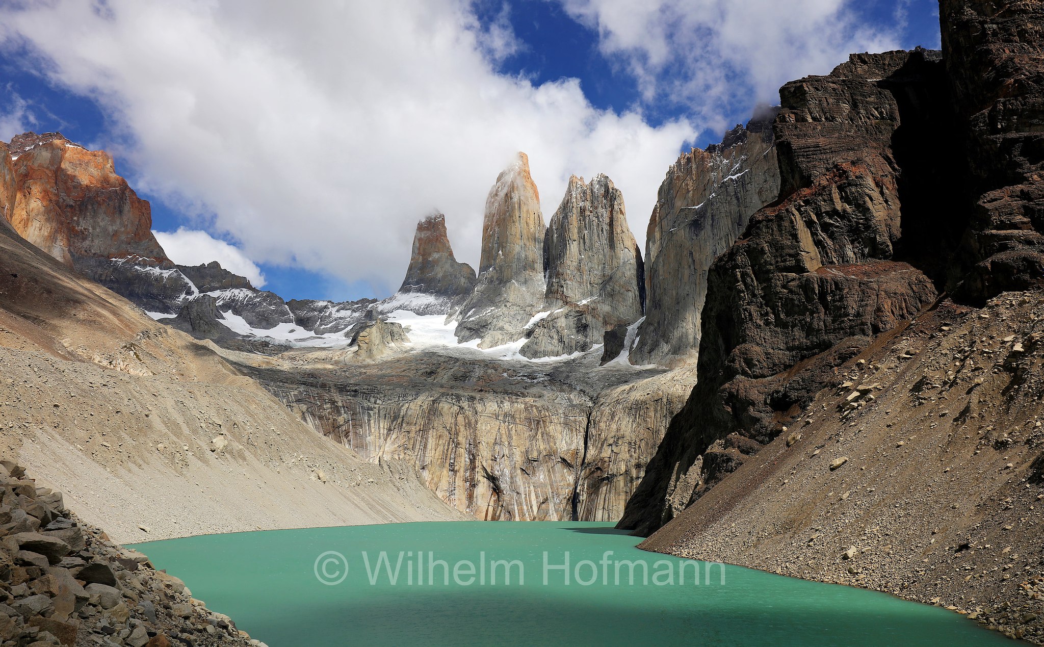 Mirador Base Las Torres, Torres del Paine, Torres del Paine National Park, Nationalpark Torres del Paine, Parco nazionale Torres del Paine﻿, Patagonia, Patagonien, Chile, Cile