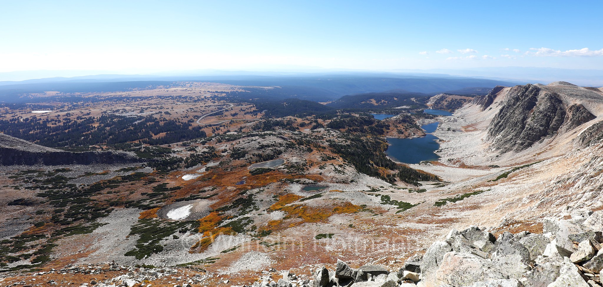 Lookout Lake, Snowy Range, Medicine Bow Mountains, Wyoming, USA