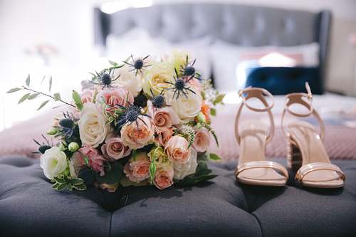 Bride Getting Ready