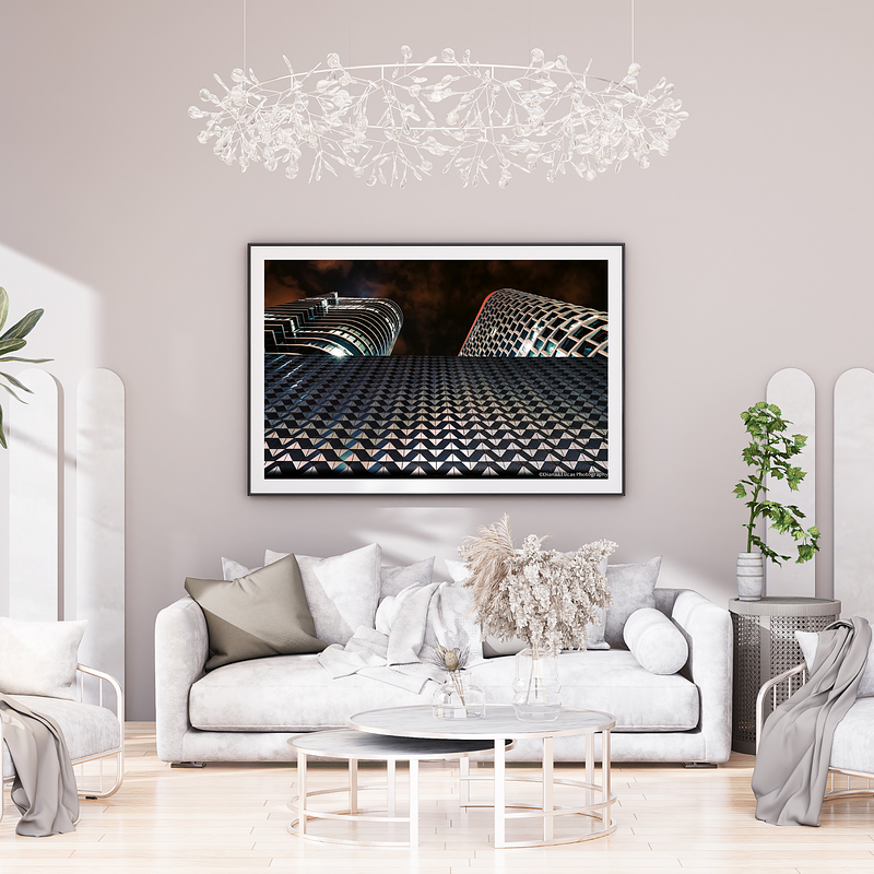 COLLECTION - URBAN GEOMETRY HORIZONTAL - "Pattern and Towers" - LIMITED EDITION 10 of 10
