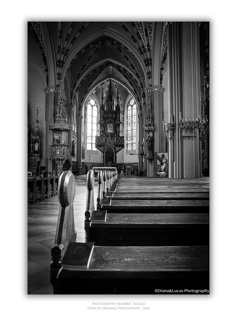 COLLECTION - SACRED DETAILS VERTICAL - "Gothic Light" - LIMITED EDITION 10 of 10