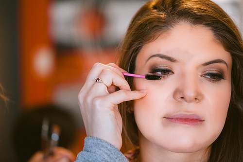 Bride Getting Ready