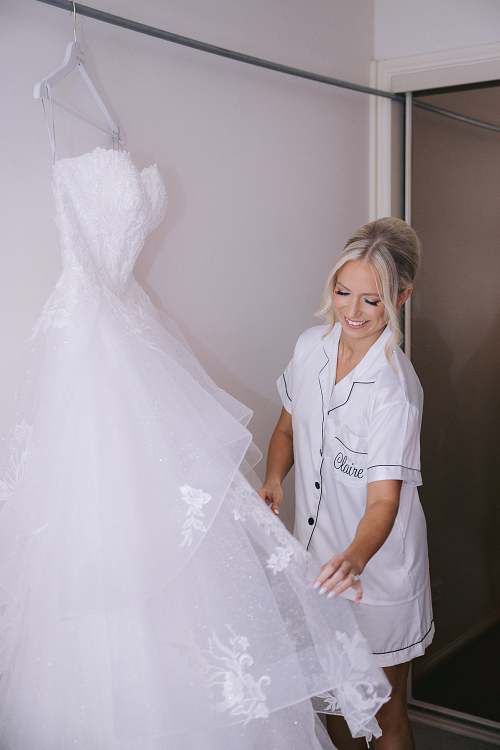 Bride Getting Ready