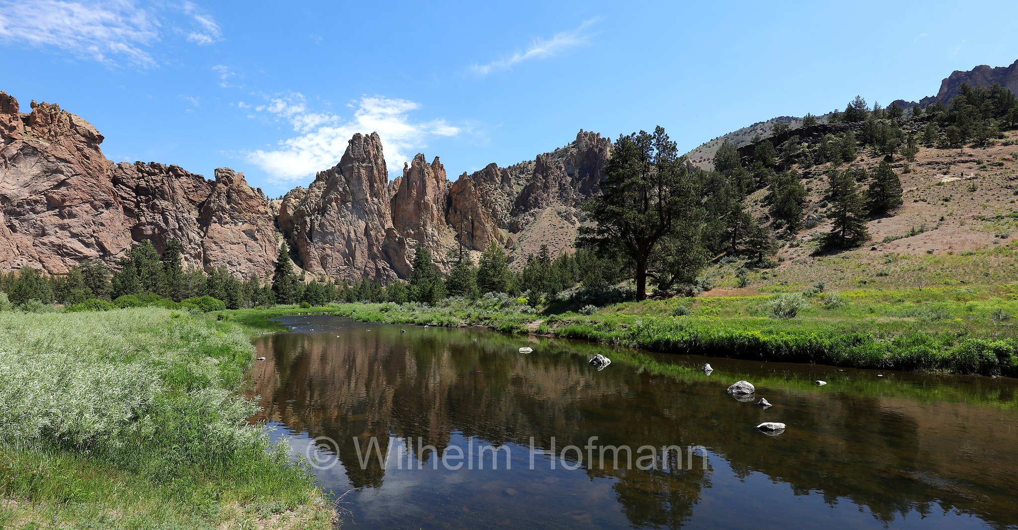 Crooked River, Smith Rock State Park, Oregon, USA
