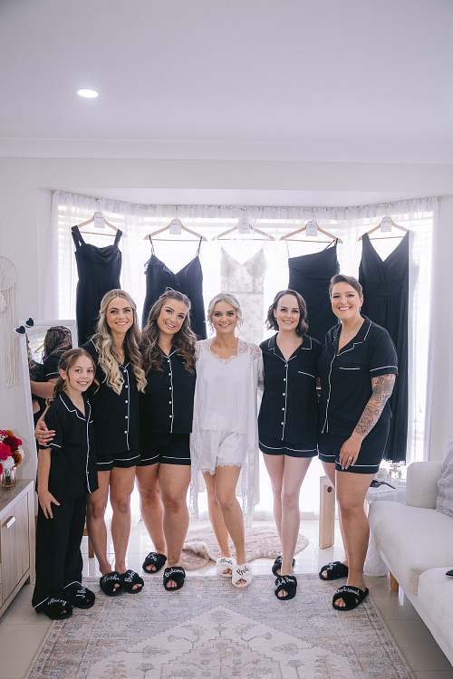 Bride Getting Ready