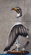 Arnold Janssen - As eagle reigning (Self-Portrait — Price Upon Request)