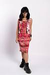 Ribbed Dress  -  Rosé Hour (Red)