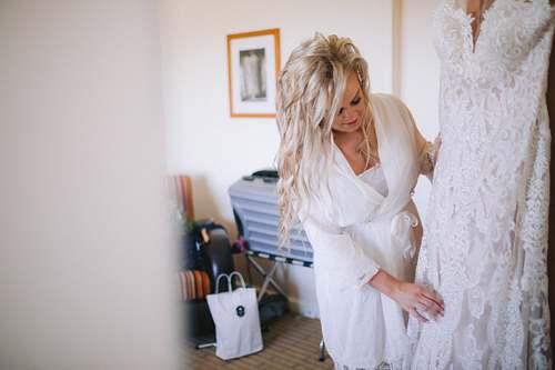 Bride Getting Ready