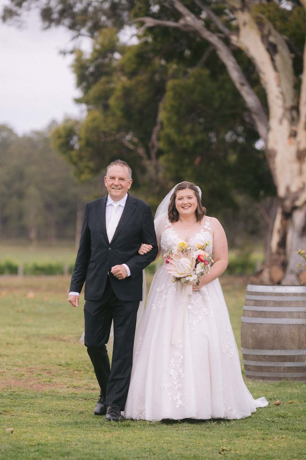 Wedding Ceremony at Bimbadgen Palmers Lane